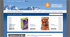 Desktop Screenshot of dinkhauser.at